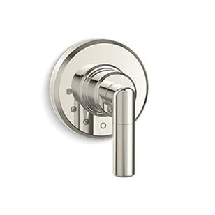 KALLISTA® Pure Paletta® P24926-LV-SN Volume Control Valve Trim, Lever Handle, Brass, Polished Nickel