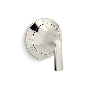KALLISTA® Script® P25024-LV-SN Transfer Valve Trim, Lever Handle, Metal, Polished Nickel