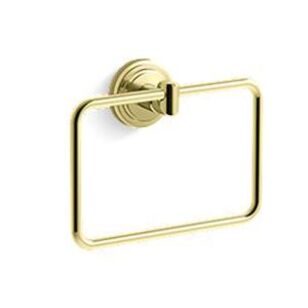 KALLISTA® Pinna Paletta® P25336-ULB-ULB Towel Ring, 5-5/8 in OAH, Brass