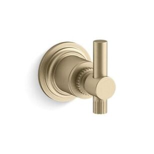 KALLISTA® Central Park West™ P31426-00-BAF Robe Hook, 2-1/16 in L, 2-3/4 in W, 2-9/16 in H, Brass, Brushed French Gold