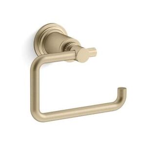 KALLISTA® P31427-00-BAF Toilet Paper Holder, Brass, Brushed French Gold