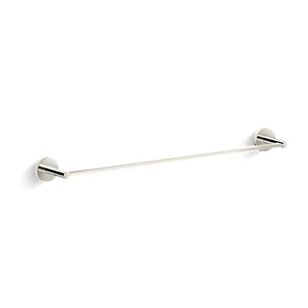 KALLISTA® One™ P34401-00-SN Towel Bar, 24 in L Bar, Brass