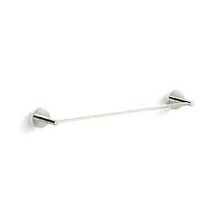 KALLISTA® One™ P34402-00-SN Towel Bar, 18 in L Bar, Brass