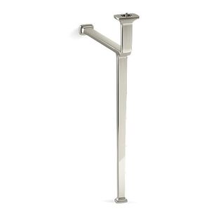KALLISTA® Per Se® P77618-00-SN Console Table Leg, 18-9/16 in L, 24-1/4 in W, 33-7/8 in H, 2 -Leg, Metal