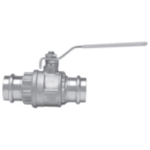 KITZ 801XL Series 801XL-034 Ball Valve, 3/4 in, Press, Brass, 200 psi CWP, 600 psi WOG