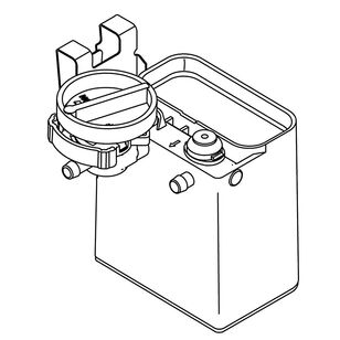 Kohler® 1420734 CCG Assembly, For Use With: Transpose® K-46018 2-Piece Elongated Toilet