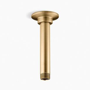Kohler® 7394-BGD Shower Arm, 1/2 in, NPT, Brass, Vibrant® Moderne Brushed Gold
