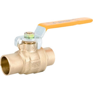 Legend Valve 101-087NL Ball Valve, 1-1/2 in, Sweat, Brass, 150 psi WSP, 600 psi CWP