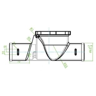 2'' No-Hub Back Water Valve
