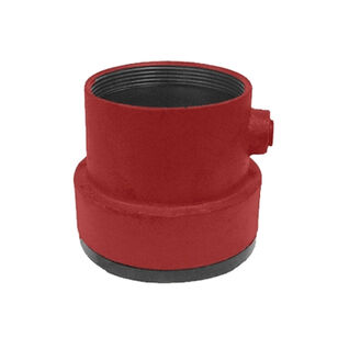 MIFAB® A4-4NH-7 Drain Body, 4 in, No-Hub, Iron