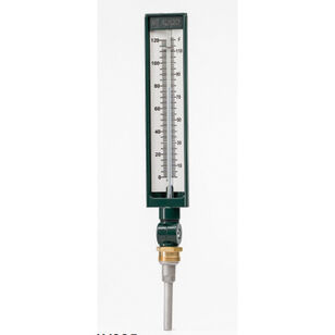 Miljoco Corporation SX935-50 Industrial Thermometer, 30 to 240 deg F, +/-1 Accuracy, 3-1/2 in L Insertion