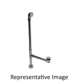 Mountain Plumbing Products BDEXP1/SG Exposed Bottom Outlet Bath Waste and Overflow With Swivel Neck and EZ-Click™ Drain