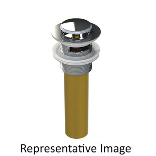 Mountain Plumbing Products EZ-Click™ BDWOF-VA13/PN Bath Tub Drain With Overflow and Small Cap, 1-1/2 in Nominal, NPSM