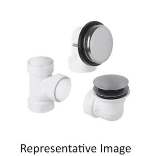 Mountain Plumbing Products BDWUNVA/GM Plumber's Half Kit With EZ-Click™ Trim Kit, ABS, Gunmetal