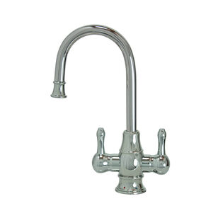 Mountain Plumbing Products Francis Anthony MT1851-NL/SG Hot and Cold Water Faucet, Deck, Cold, Hot, 2-Handle, Satin Gold
