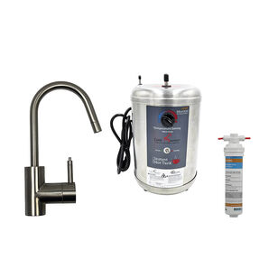 Mountain Plumbing Products MT1900DIY-NL/CPB Water Faucet, Deck, Cold, Hot, 1-Handle, Polished Chrome