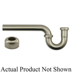 Mountain Plumbing Products MT3140/CPB Traditional Style P-Trap, 1-1/4 in Nominal, Brass, Polished Chrome, Domestic