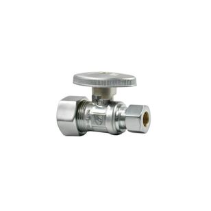OVAL HANDLE STRAIGHT VALVE 5/8" O.D. 1/2"
