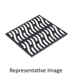 Mountain Plumbing Products Select Series Mountain Re-Vive™ MT668/PN Shower Drain Wave Grid, 6 in Nominal