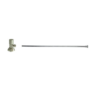 Mountain Plumbing Products MT6831-NL/SG Toilet Supply Kit, 1/2 x 3/8 in, Compression x Compression, Satin Gold