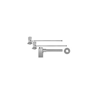 Lavatory Supply Kits with Deco Trap Square 1/2"