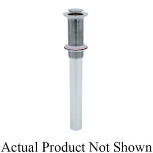 Mountain Plumbing Products MT742/BRN Lavatory Drain, 1-1/4 in Nominal, Brass Drain, Brushed Nickel