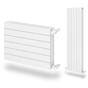 Decor Flat Tube Style 12''H x 36''L Radiator 969 BTUH/Ft. (includes plug & vent)  ''Stock Item''