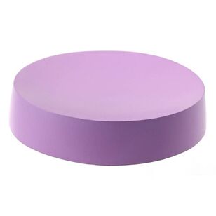 NAMEEKS YU11-79 GEDY LILAC ROUND FREE STANDING SOAP DISH RESIN