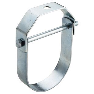 nVent CADDY 4011800EG Clevis Hanger, 1-1/8 in Rod, 4800 lb Load, Steel, Electro-Galvanized/Pre-Galvanized
