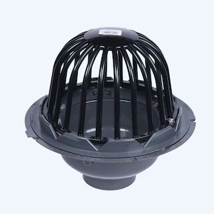 2 IN. PVC ROOF DRAIN W/ABS DOME GUARD