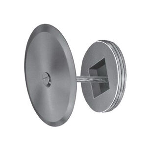 PASCO 1782 SC Square Countersunk Cleanout Plug, Brass