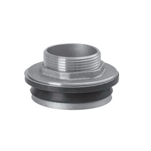 PASCO 959 Closet Spud, 1-1/2 in, Brass, For Use With: Closet Toilets