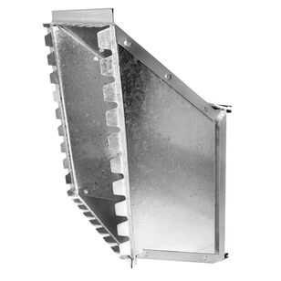 Southwark 23 Series 23108 Offset Collar, 10 x 8 in, 26 ga, Steel, Galvanized
