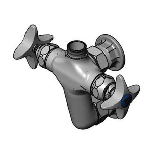T&S B-0316-LN Mixing Faucet, Wall, Polished Chrome