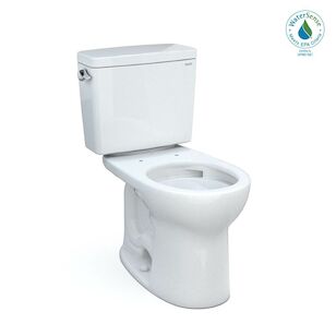 TOTO Drake® Drake CST775CEFG#01 2-Piece Toilet, 1.28 gpf Flush Rate, 12 in Rough-In, Floor Mounting, Round Bowl