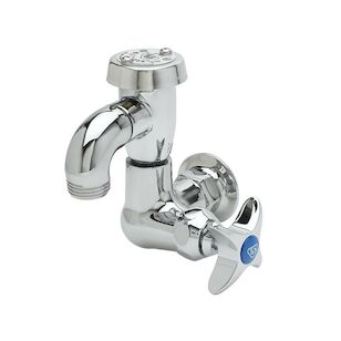 T&S B-2301 Sill Faucet, 1/2 x 3/4 in, FNPT x MGHT, Brass