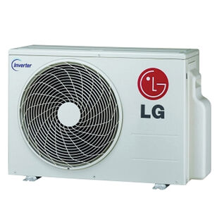 LG HVAC LUU097HV Ductless Mini-Split Heat Pump, 208 to 230 V, 11.9 A, 9000 Btu/hr Heating, 1 ph