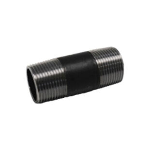 1-1/4 X 3 XH BLK NIPPLE DOM