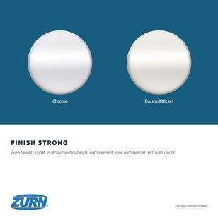 ZURN Kitchen and Bathroom Sensor Faucet: Cumberland Series®, Brass/Plastic, Polished Chrome Finish